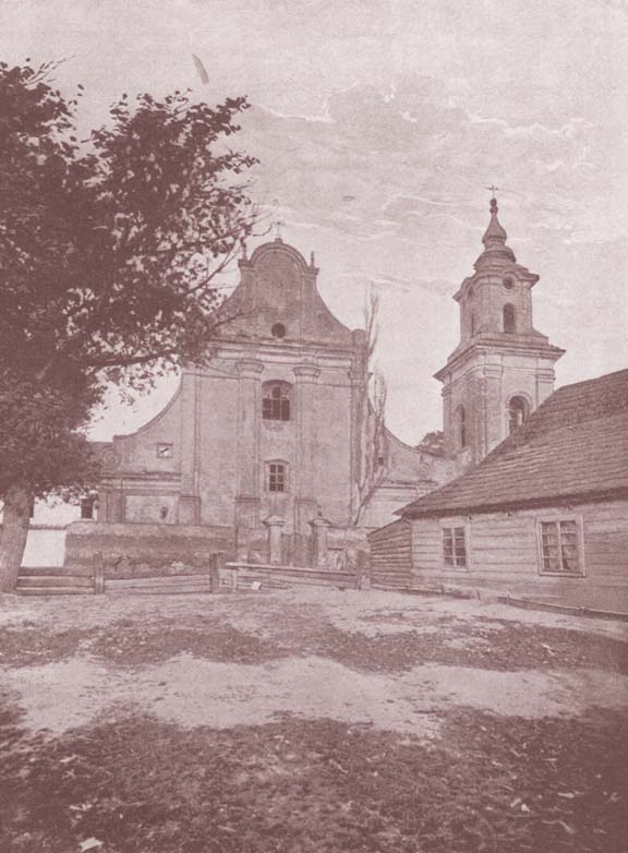Ruiny kościoła... w Drohiczynie