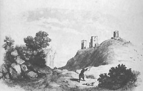 Ruiny zamku w Nowogrdku