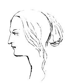 Maria Kalergis - rysunek Norwida (16499 bytes)