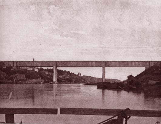 Most kolejowy w Grodnie